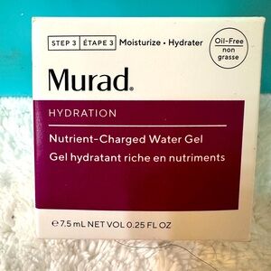 Murad Nutrient-Charged Water Gel NEW 7.5ml .25fl oz Moisturizer Travel Size